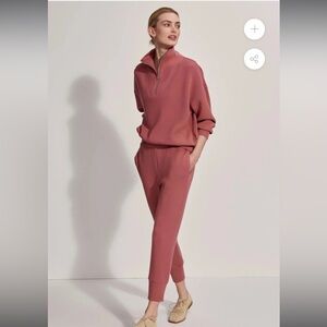 Varley Slim Cuff Pant 25 Withered Rose